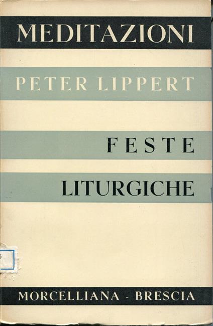 Feste liturgiche - Peter Lippert - copertina