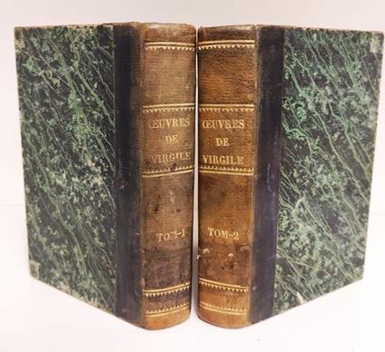 L' Eneide de Virgile. Traduction de M. De Pongerville … Les bucoliques et les georgiques, traductions de M. Ferdinand Collet. Tome Premier e Second - copertina