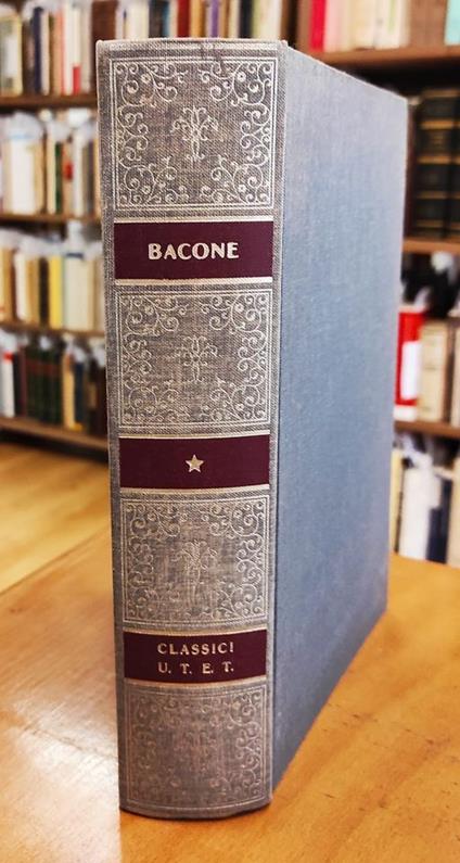 Scritti filosofici - Francis Bacon - copertina