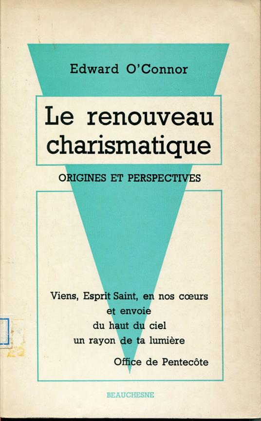 Le renouveau charismatique : origines et perspectives - copertina