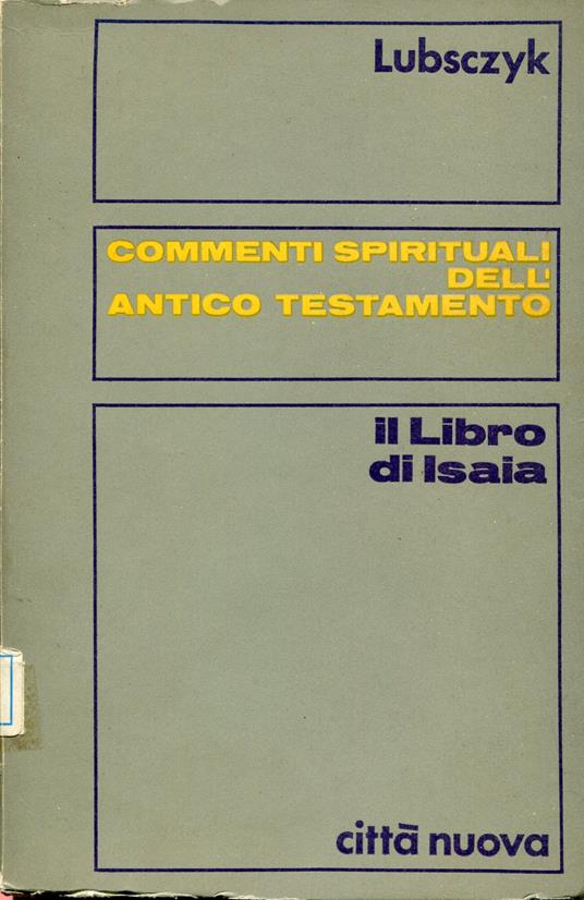 Il libro di Isaia, Volume 2 - copertina