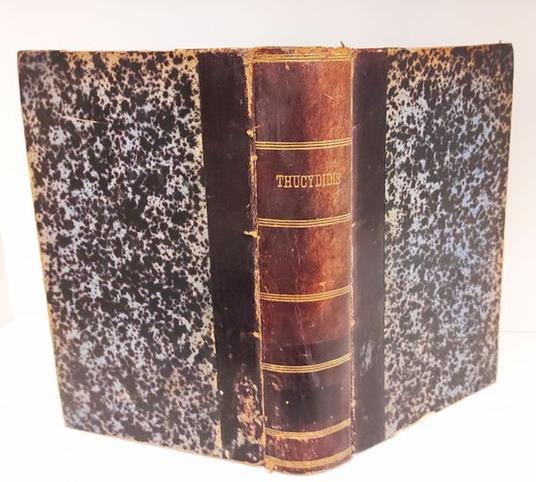Thucydidis De bello Peloponnesiaco libri octo : de arte huius scriptoris historica exposuit eius vitas a veteribus grammaticis conscriptas addidit codicum rationem atque auctoritatem examinavit Graeca ex iis emendavit scripturae diversitates omne - Thucydides Herodotus - copertina