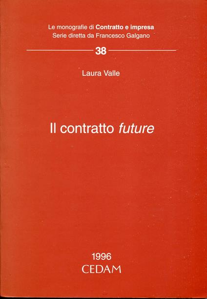 Il contratto future - copertina
