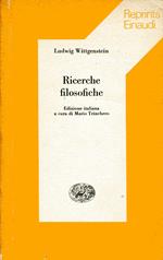 Ricerche filosofiche. Edizione italiana a cura di Mario Trinchero