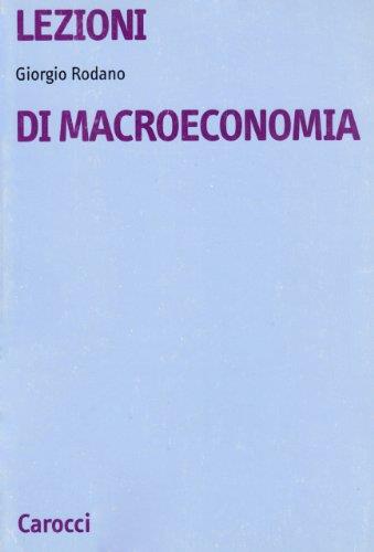 Lezioni di macroeconomia - copertina