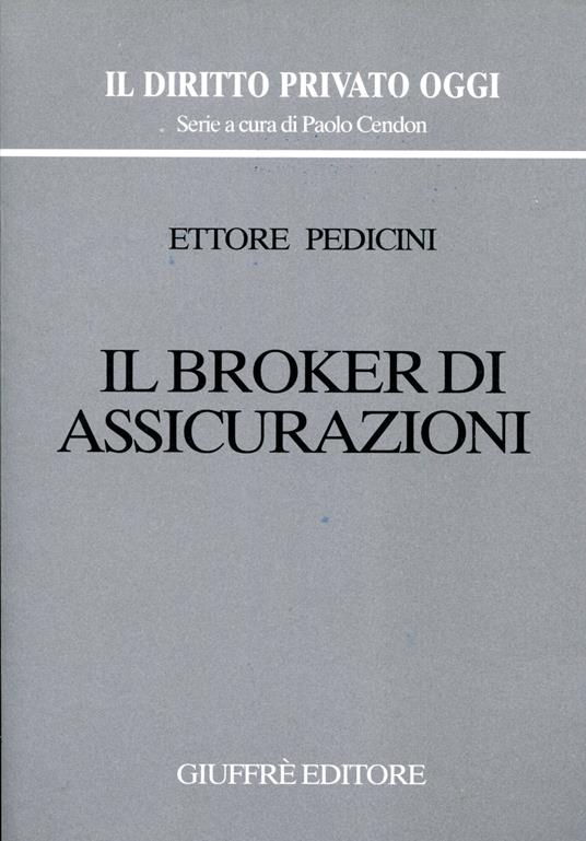 Il broker di assicurazioni - copertina