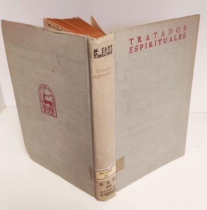 Tratados espirituales - copertina