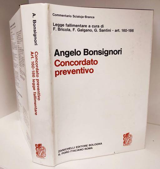 Del concordato preventivo : art. 160-186 - copertina
