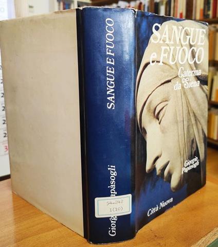 Sangue e fuoco. Caterina da Siena - copertina