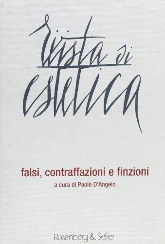 Rivista di estetica. Falsi, contraffazioni e finzioni (Vol. 31) - copertina