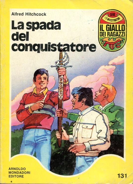 La spada del conquistatore - Alfred Hitchcock - copertina