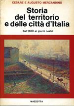 Storia del territorio e delle città d'Italia Dal 1800 ai giorni nostri