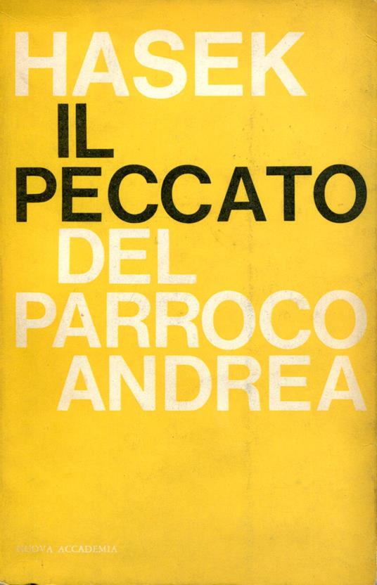 Il peccato del parroco Andrea - Jaroslav Hasek - copertina