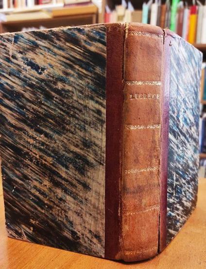 De la nature des choses, poëme traduit en prose par De Pongerville suivi d'un résumé du système phisique d'Epicure et de scholies - copertina