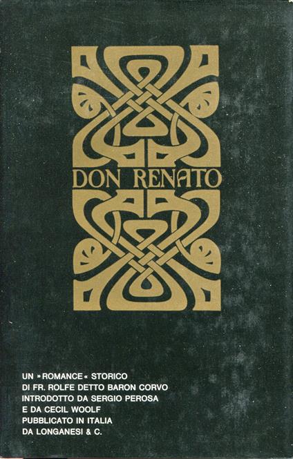Don Renato - Frederick Rolfe - copertina