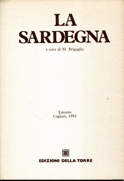 La Sardegna. Estratto - copertina