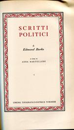Scritti politici. A cura di Martelloni, Anna