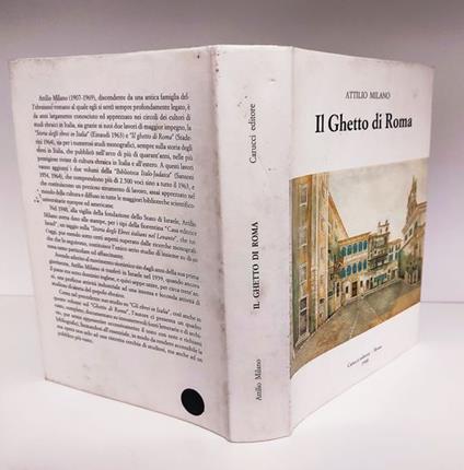Il ghetto di Roma : illustrazioni storiche - Attilio Milano - copertina