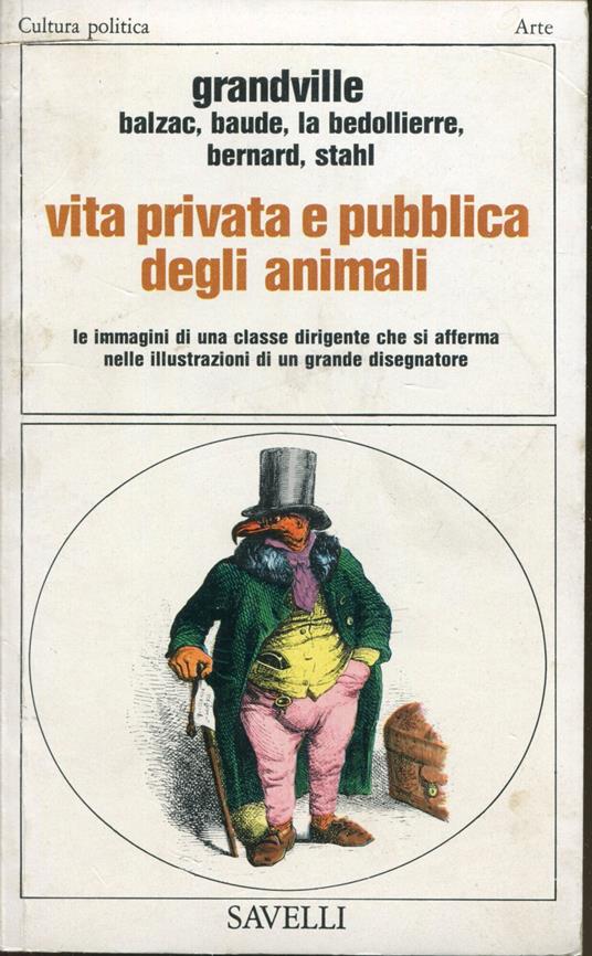 Scene della vita privata e pubblica degli animali - copertina