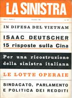 La sinistra. Direttore Lucio Coletti. Anno I, n. 2. Novembre 1966