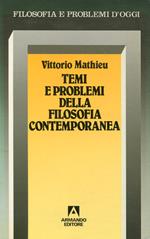 Temi e problemi della filosofia contemporanea