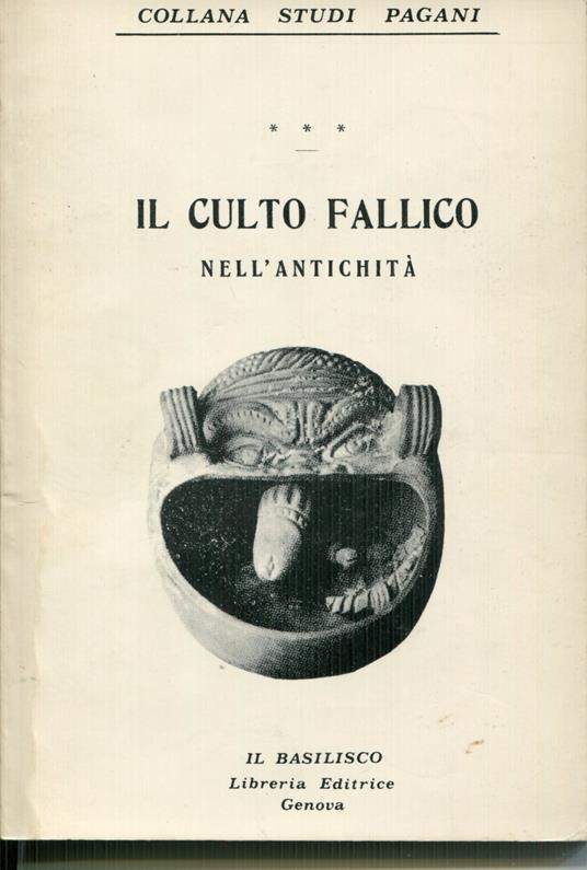 Il culto fallico nell'antichità - copertina