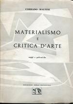 Materialismo e critica d'arte : saggi e polemiche