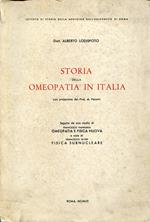 Storia dell'omeopatia in Italia, con prefazione del prof. A. Pazzini seguita da uno studio di Francesco Pannaria: omeopatia e fisica nuova e nota di Francesco Severi: fisica subnucleare istituto di storia della medicina dell'università di Roma