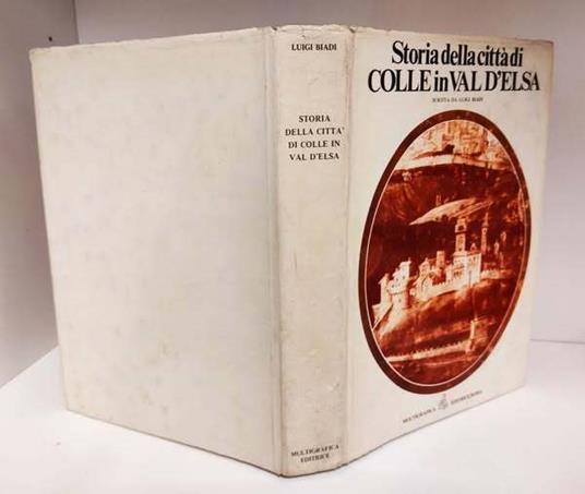 Storia della citta di Colle in Val d'Elsa - copertina
