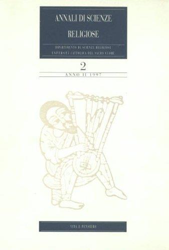 Annali di scienze religiose (1997) (Vol. 2) - copertina