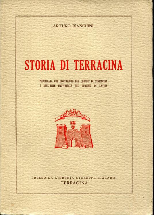 Storia di Terracina - Arturo Bianchini - copertina