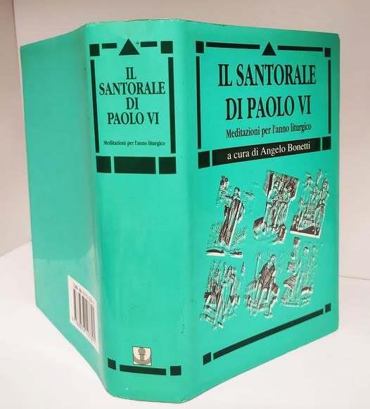 Il santorale di Paolo VI - A. Bonetti - copertina