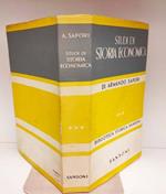 Studi di storia economica: Terzo volume
