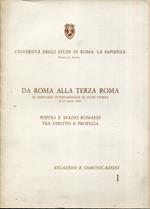 Popoli e spazio romano tra diritto e profezia : 3. Seminario internazionale di studi storici, 21-23 aprile 1983. Relazioni e comunicazioni 1