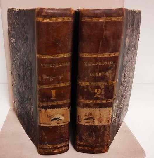 Xenophontis operum. Tomus 1: Xenophontis cyropaedia. Tomus 2: Xenophontis memorabilia. Tomus 3: Xenophontis anabasis. Tomus 4: Xenophontis historia greca. Nova ed. stereotypa - Senofonte - copertina