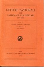 Lettere pastorali dei cardinali suburbicari (1870-1958)