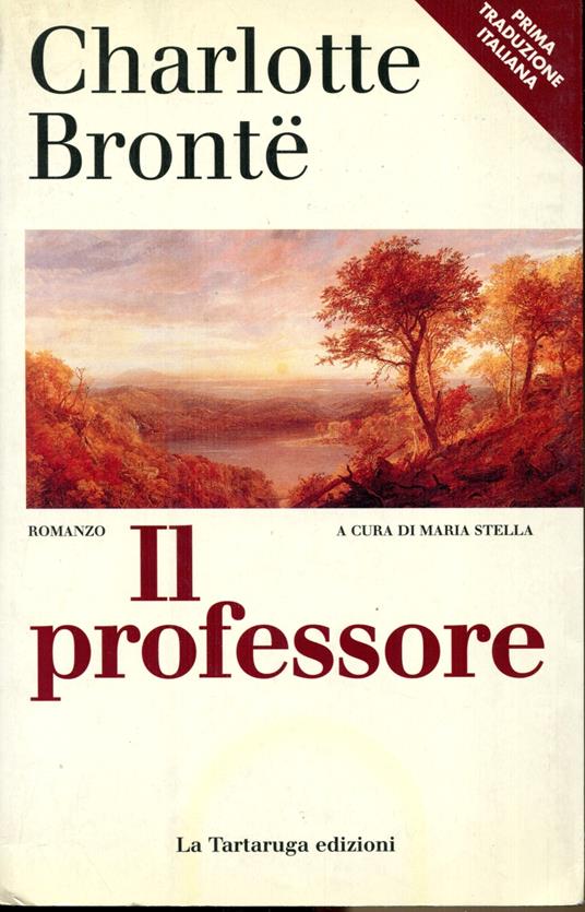 Il professore - Charlotte Brontë - copertina