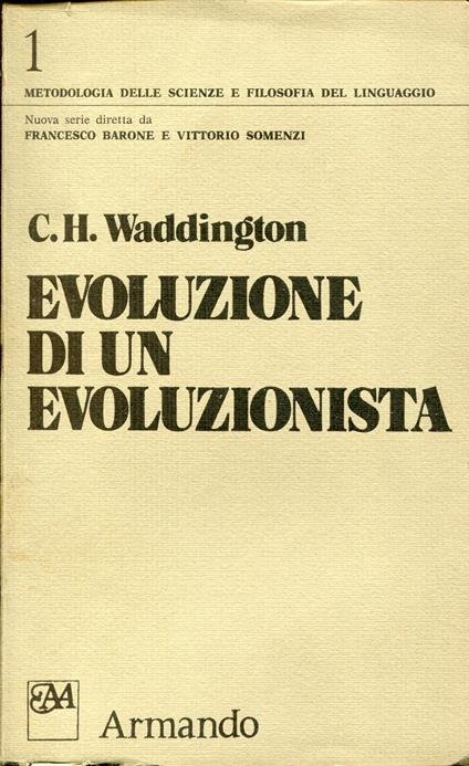L' evoluzione di un evoluzionista - copertina