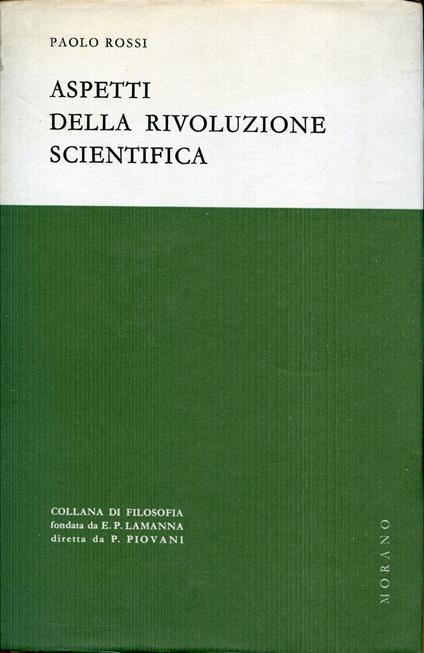 Aspetti della rivoluzione scientifica - Paolo Rossi - copertina