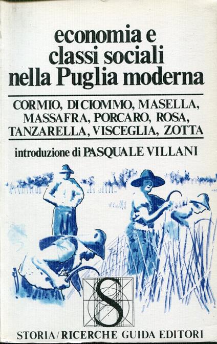 Economia e classi sociali nella Puglia moderna - copertina