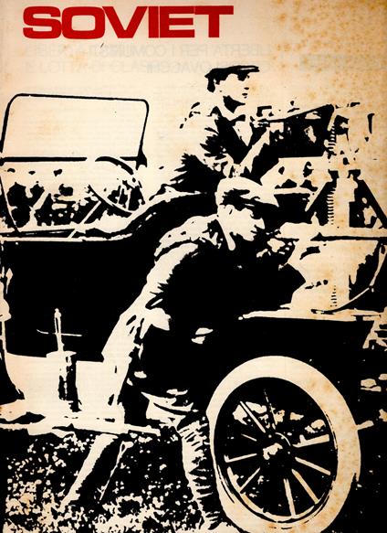 Soviet, giornale dei nuclei comunisti rivoluzionari. Numero 2 - febbraio1972 - copertina