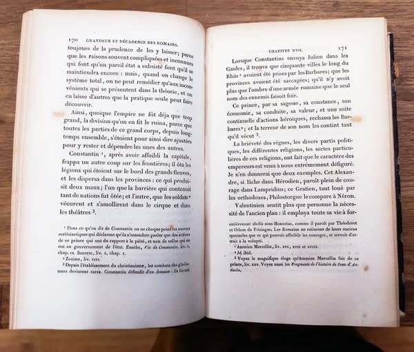 Considerations sur les causes de la grandeur des romains et de leur decadence