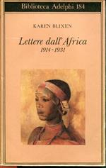 Lettere dall'Africa : 1914-1931