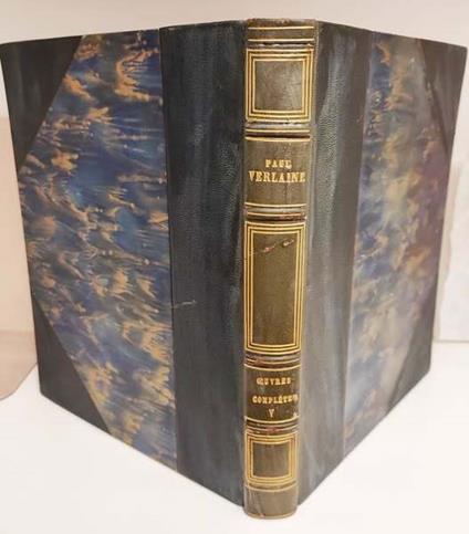 Oeuvres complétes de Paul Verlaine, Illustrées par Berthold Mahn, Tome 5 - Paul Verlaine - copertina