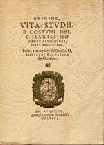 Origine, vita, studi e costumi del chiarissimo Dante Allighieri poeta fiorentino. Riproduzione facsimilare dell'ed.: Firenze : appresso Bartolomeo Sermartelli, 1576. Introducao por José V. de Pina Martins