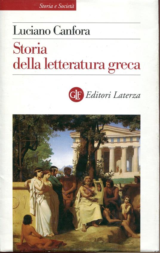 Storia della letteratura greca - copertina