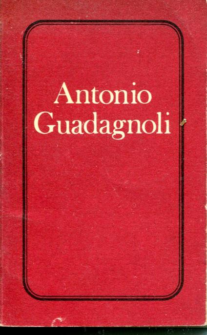 Il naso - Antonio Guadagnoli - copertina