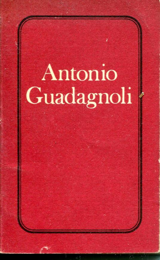 Il naso - Antonio Guadagnoli - copertina