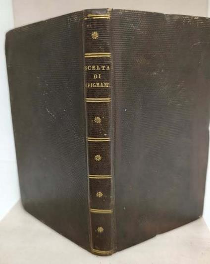 Scelti epigrammi italiani - copertina