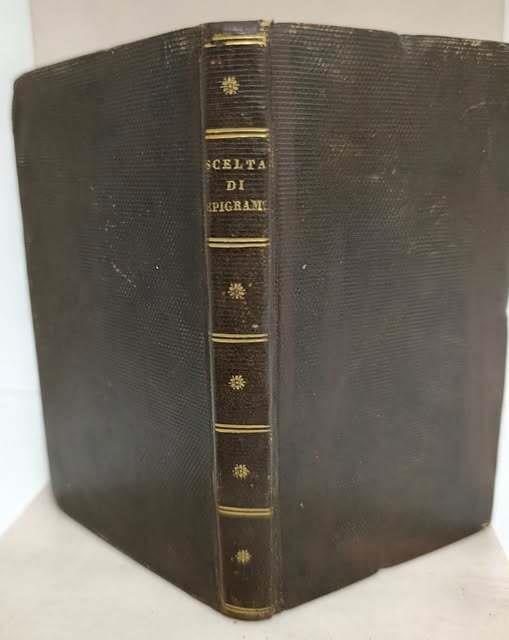 Scelti epigrammi italiani - copertina